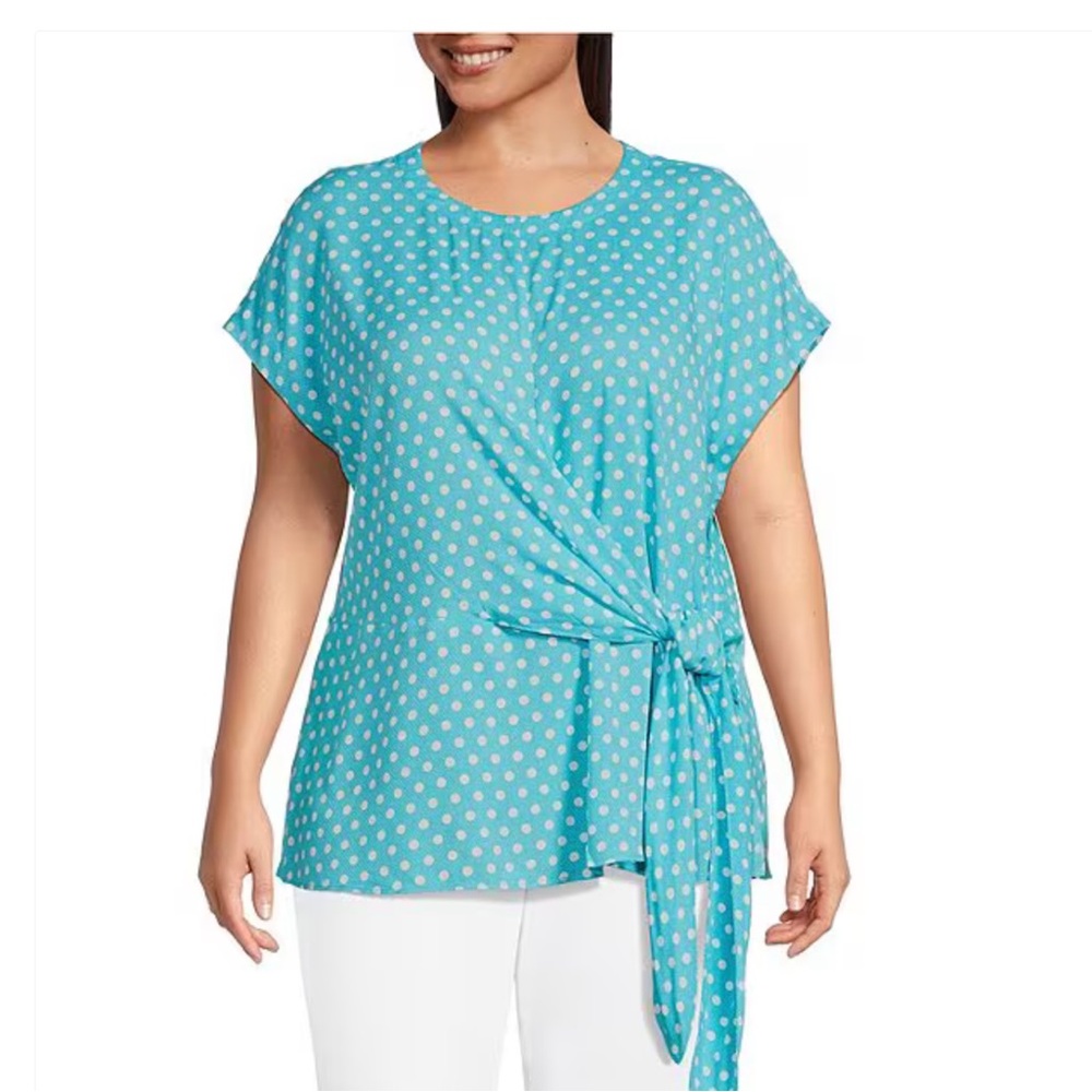 Michael Michael Kors Wrap Top SZ 2X NEW